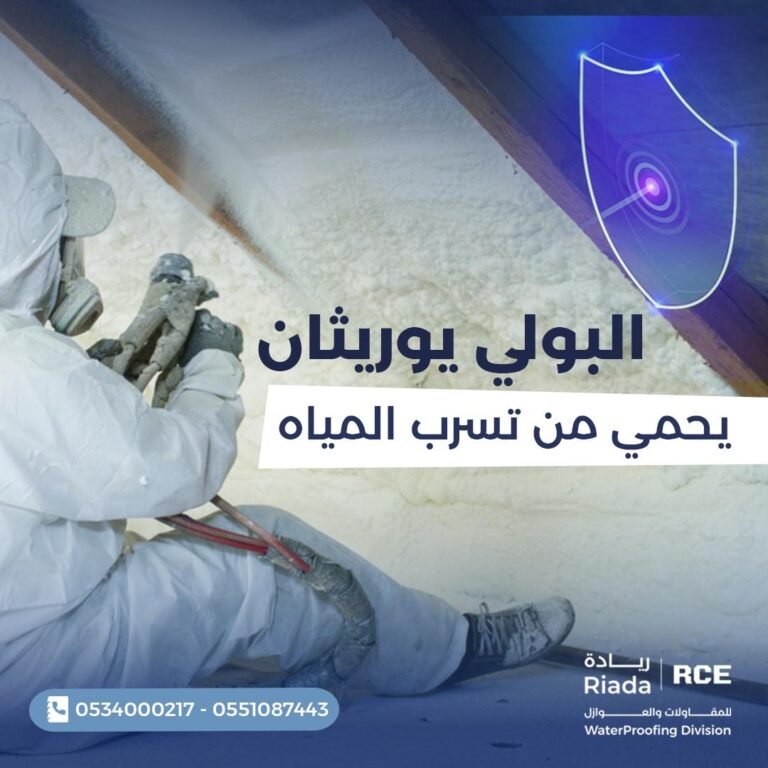 لعزل المائي والحراري باستخدام نظام البولي يوريثين